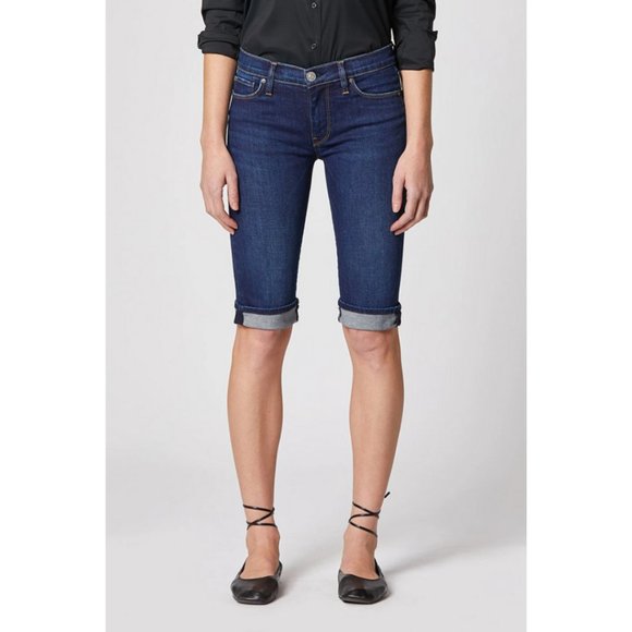 Hudson Amelia Mid-Rise Roll Cuff Shorts - Picture 3 of 11